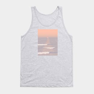 Sunset Waves Over Peru Tank Top